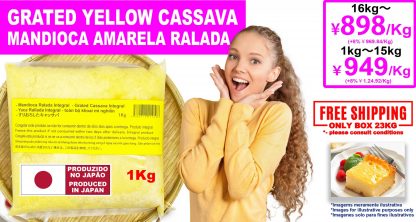 Grated-cassava